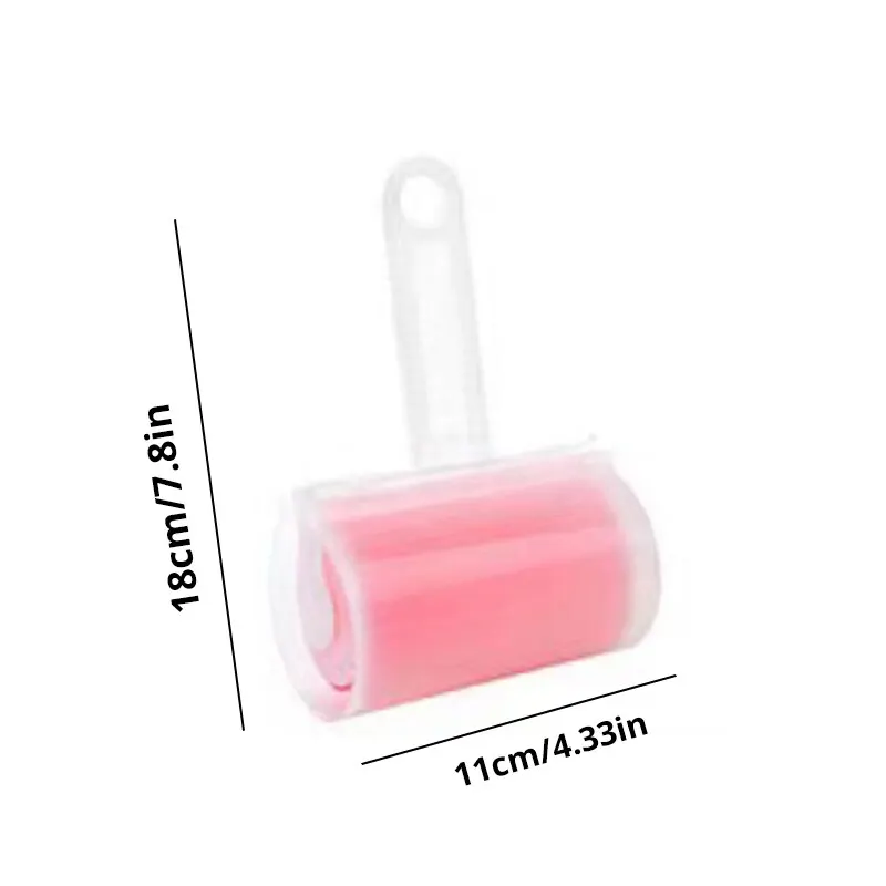 Cover Band Washable Reusable Household Cleaning Remover Portable Hair Rolle Clothes Hair Pet Sticky Roller