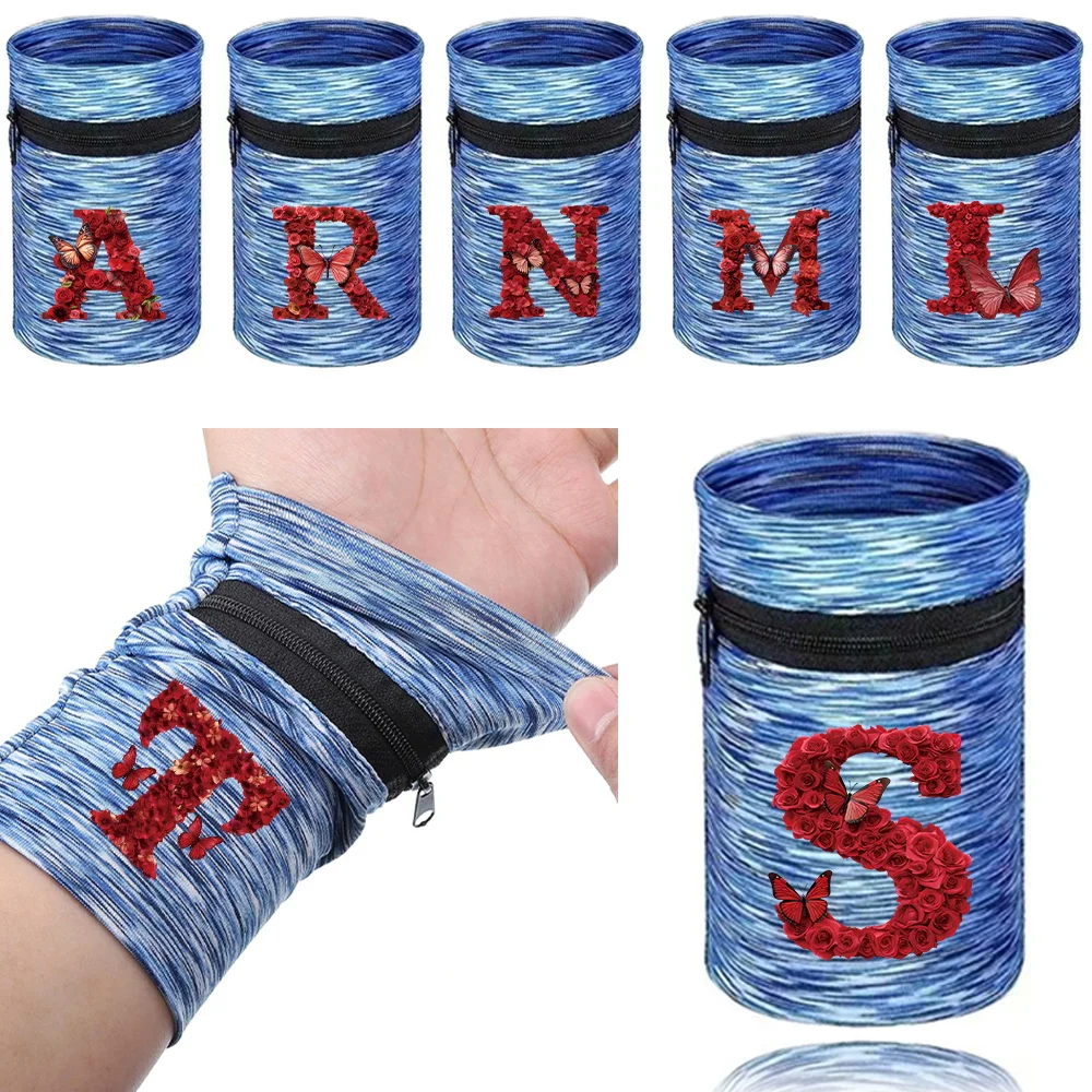 

Сумка для хранения, спортивный ремешок на запястье для тренировок в спортзале, фитнеса, спортивная защита для мужчин и женщин, бандаж на запястье, эластичный браслет для поддержки