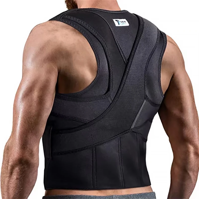 Back Waist Posture Corrector Adjustable Adult Correction Belt Waist Trainer Shoulder Lumbar Brace Spine Support Belt Vest