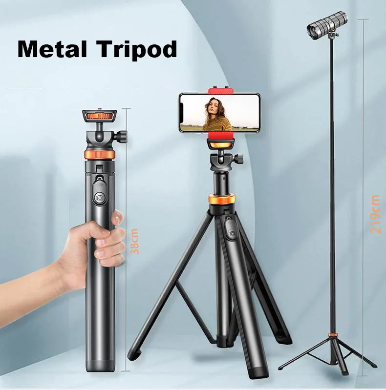 2-19m-Metal-Tripod-stand-Bluetooth-uzaktan-kumanda-ta-nabilir-seyahat ...