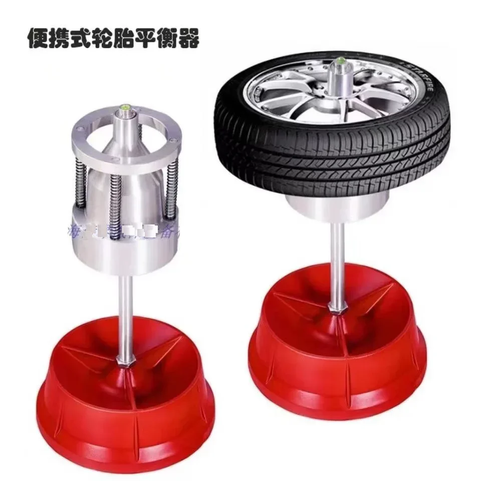 PortableHubsWheelBalancerWBubbleLevelHeavyDutyRimTireCars