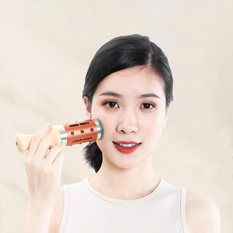 

Moxibustion Tool on Jade Surface Facial Beauty Freckle Removal Warm Lodestone Body Rolling Massage Moxa Stick Burner Health Care