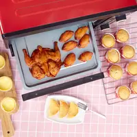 Countertop Toaster Oven,Multifunctional Electric Oven 48L Household Bakery Toaster Pizza Kitchen Appliances Electric 220V Timing 2