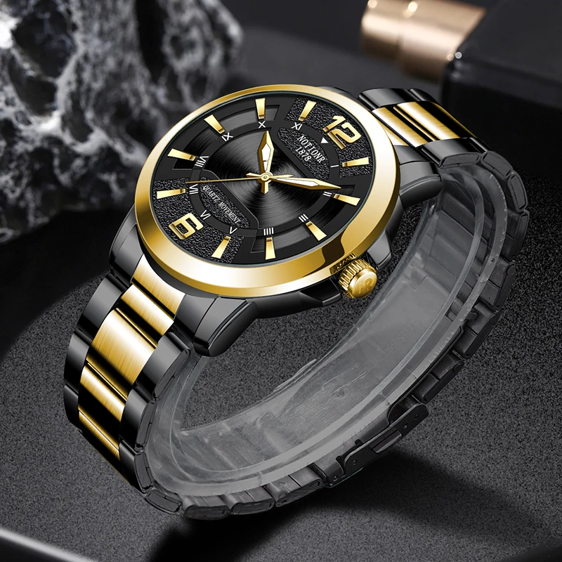 NOTIONR Brand Luxury Fashion Watch Men Waterproof Date Clock Sport Watches Mens Quartz Wristwatch Relogio Masculino