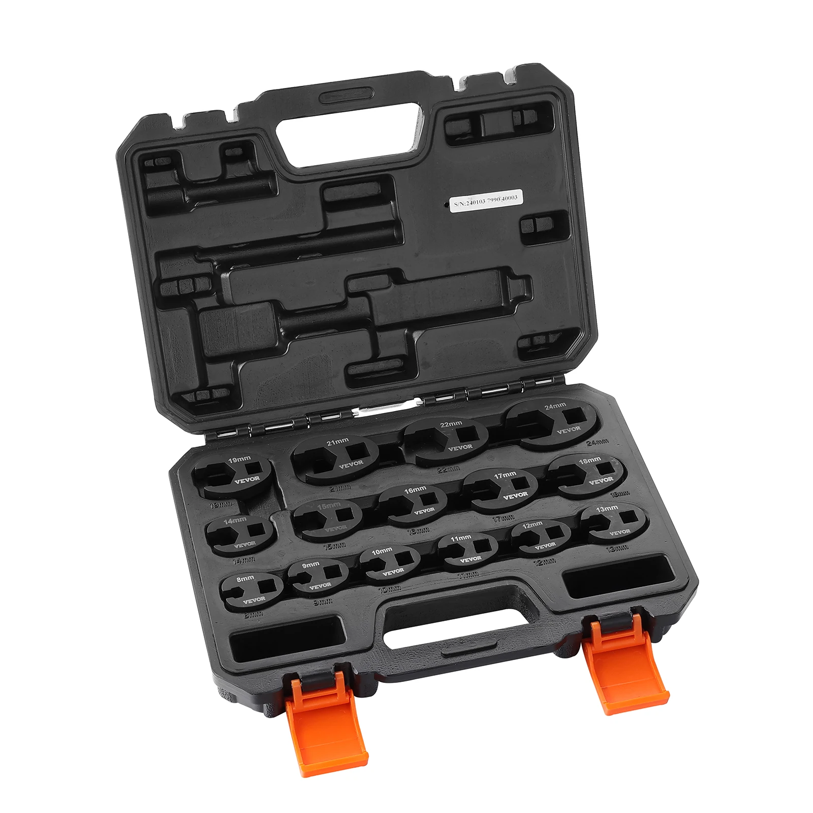 CR-MO Steel Crowfoot Wrench Set for Automotive Repairs