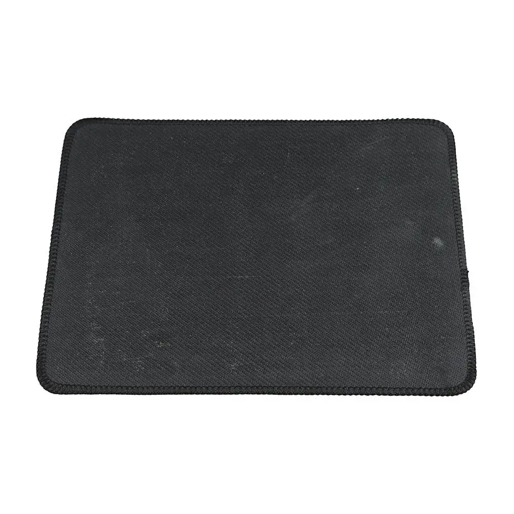 Black Non-Slip Rubber Mouse Pad - Enhanced Comfort and Grip for Gaming and Office Use (180x220x1.5MM)
