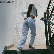 

Jogger Pants Women Sweat Pants Casual Sexy Lace Up Ankle Length Pants Women Trousers