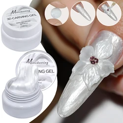 Luxurious 3D Shaping Pearl Satin Gel Nail Polish - 5ml (2Jars)