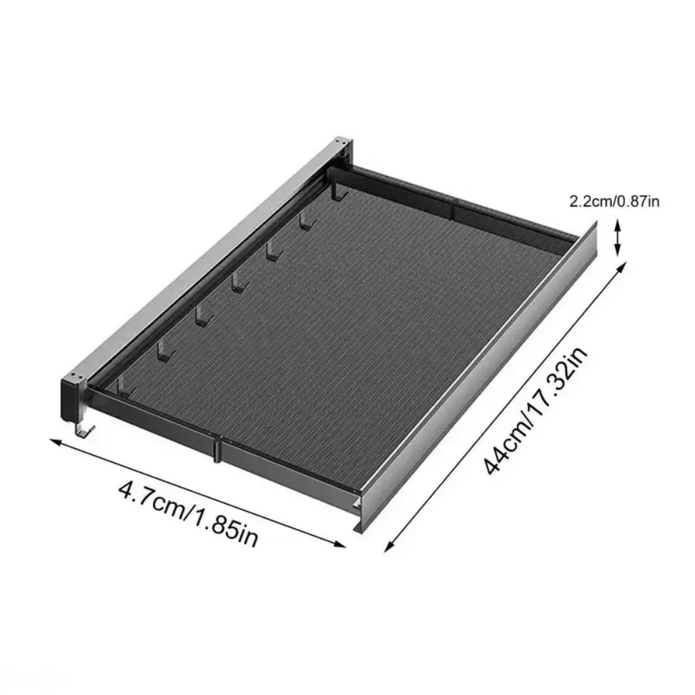Bathroom Retractable Laundry Drying Rack Aluminum Space Saving Thicken Clothes Hanger Rack for Closet Laundry Room Home Supplies 5
