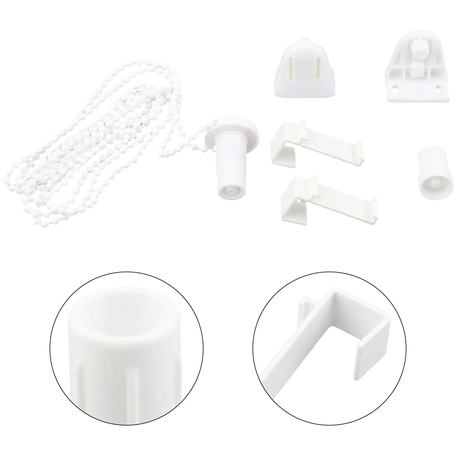 Roller Blind Accessories Superior Pulley Chain Repair Fitting Kit For Curtain Rods Roller Blind Controller Set