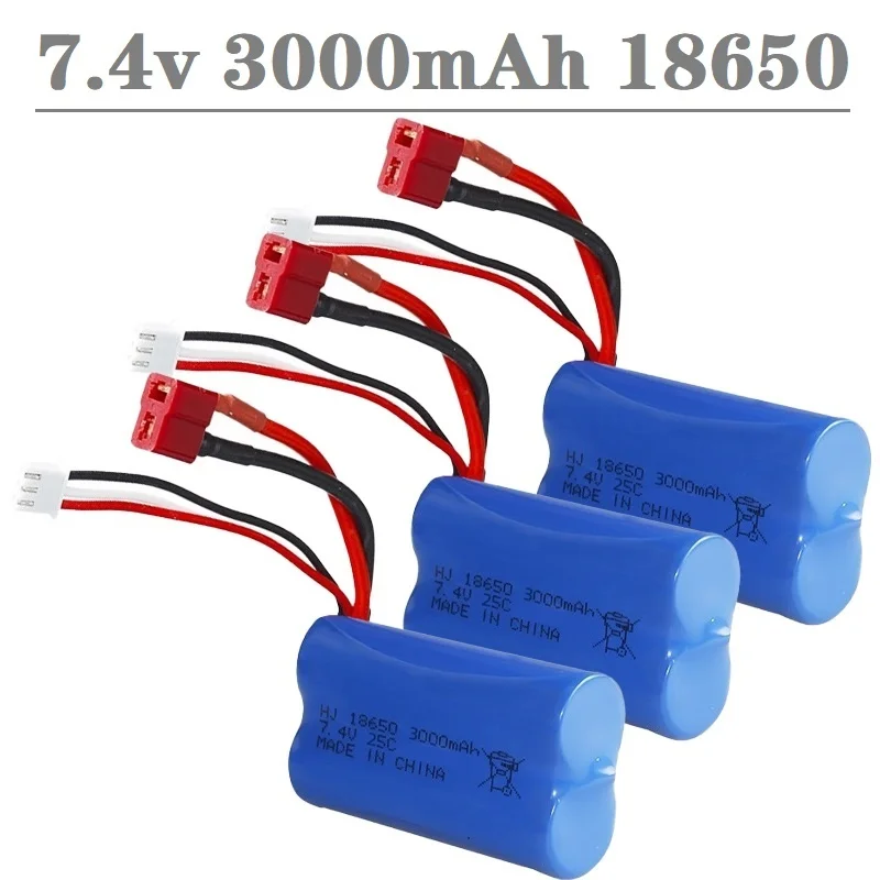2PCS 7.4V 1100mAh Battery with USB Charging Cable for WLTOYS A949 A959 A969 A979 K929 High Speed RC Remote Control Battery V912 v913 l959 t23 t55 f45 2PCS 7.4V 1100mAh Battery with USB Charging Cable for WLTOYS A949 A959 A969 A979 K929 High Speed RC Remote Control Battery V912 v913 l959 t23 t55 f45