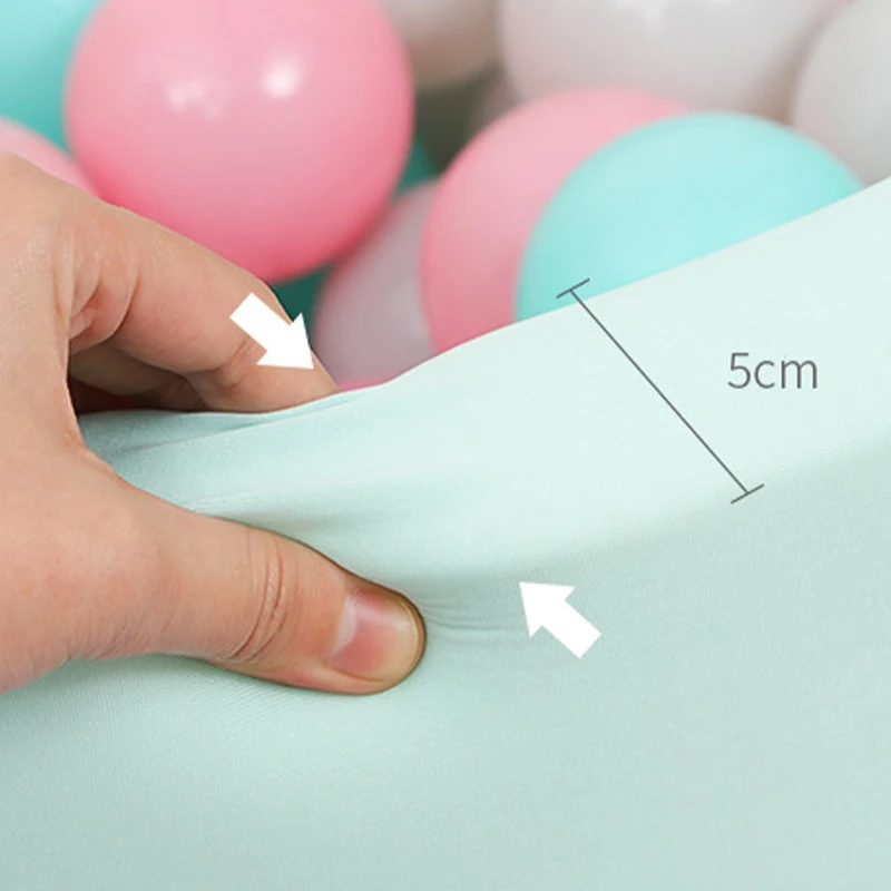 INS 90CM Baby Round Ocean Ball Pool Pit Indoor Playground Soft Toys Children's Playpen Fence Kids Safety Barrier Room Decor 5