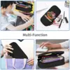 Large Capacity Pencil Pouch Lukasbs Burgerpommes Logo Office Supplies Double Layer Pencil Bag Girl Make Up Bag Amazing Gift 5