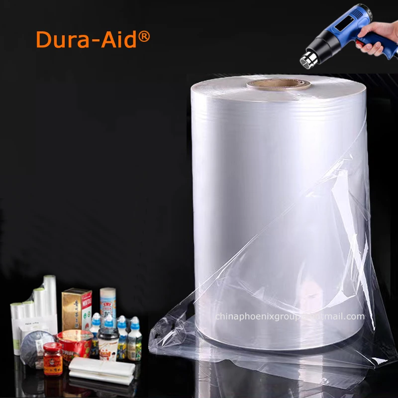 Length100MeterPofHeatShrinkFilmPofHeatSealShrinkWrapBags