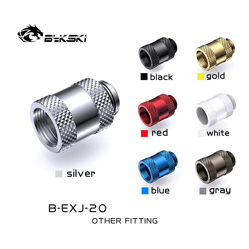 Bykski Male To Female G1/4'' Fittings PC Water Cooling Extender Connector extender fitting,water cooling fitting