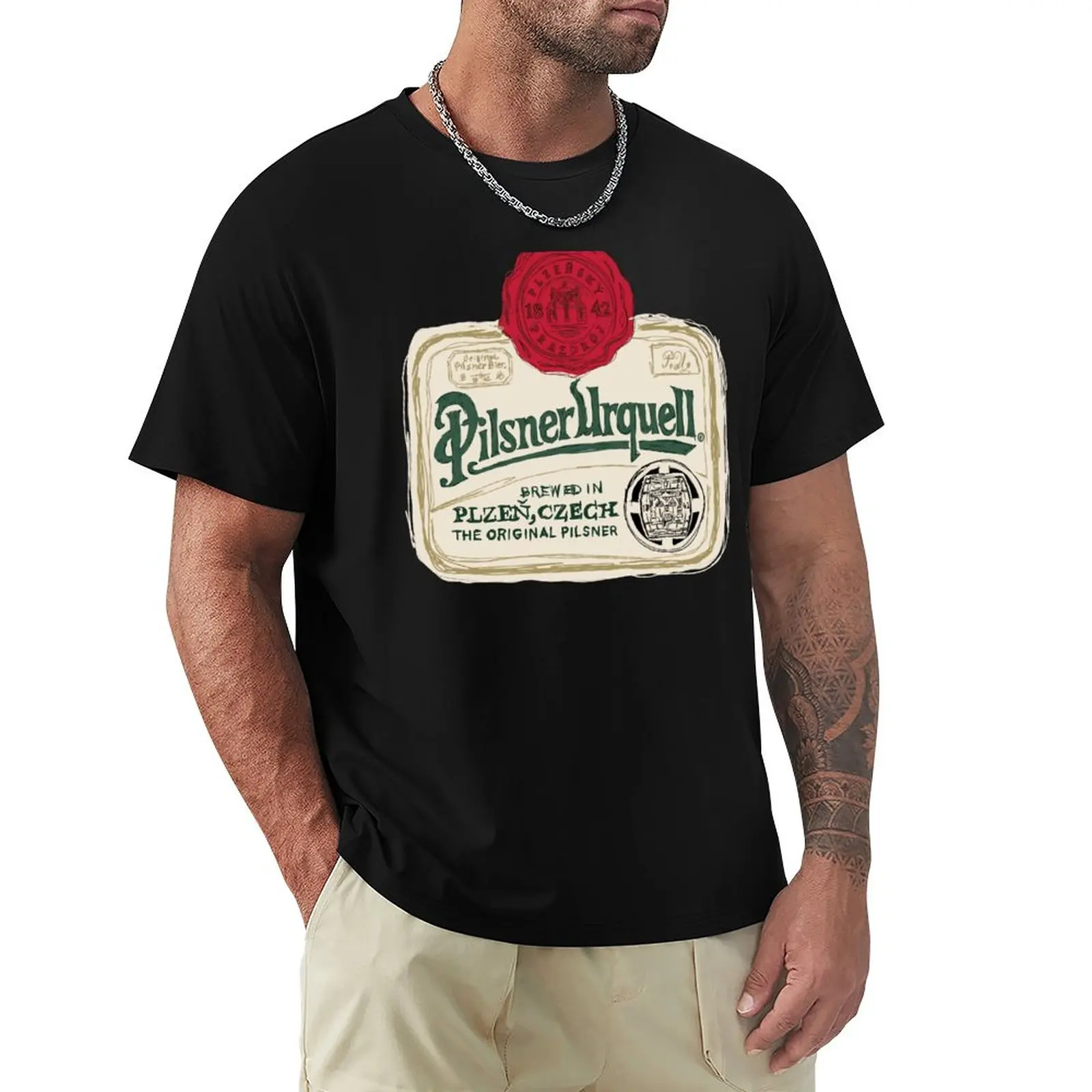 

Pilsner Urquell POP T-Shirt tops t-shirts man mens vintage t shirts