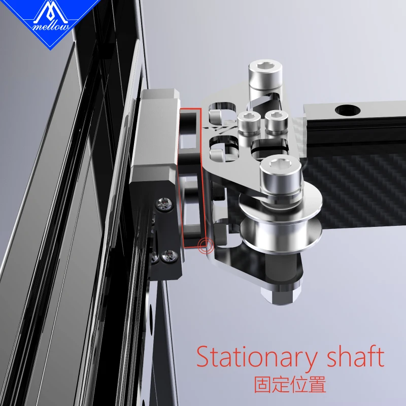 Espaçador de Pórtico de Alumínio v Maduro Leve Alta Precisão Cnc v Impressora 3d Ultra-rápida Vzbot Mgn12 12h 9c Pcs - Imagem 2