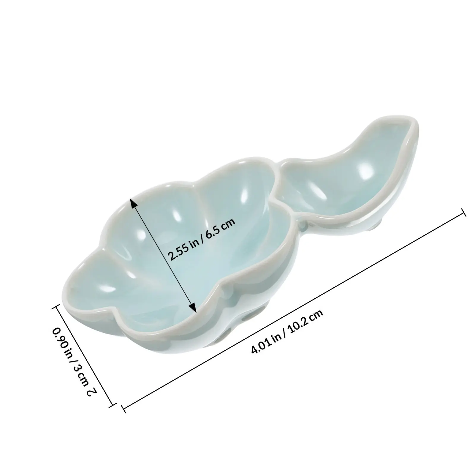 다기능 세라믹 잉크 접시 브러쉬 받침대 펜 세척 트레이 서예 연습용 잉크통 그림 용품 데스크탑