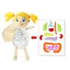 Kids Assembled Plush Body Organs Toy Human Body Anatomy Plush Doll Science Teaching Aids Tool Educational Toys For Children 1