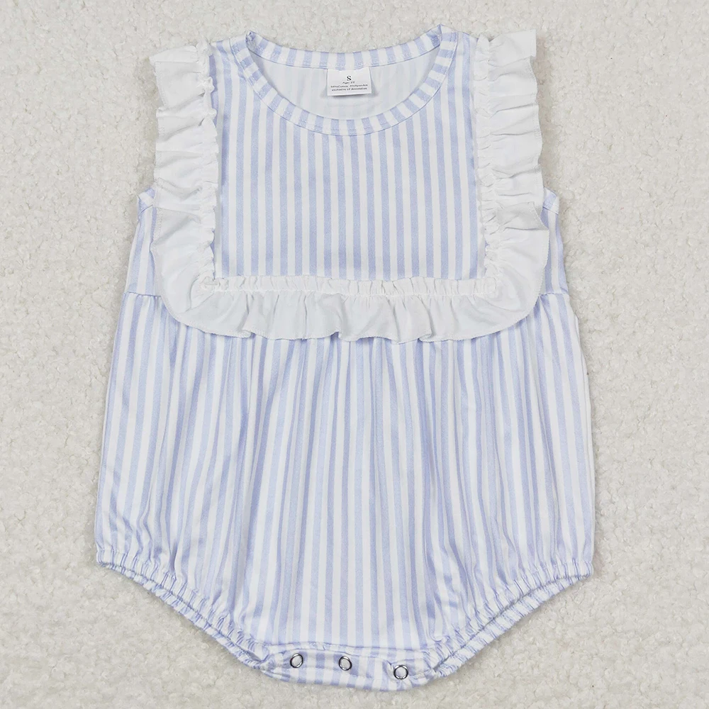Baby Boys Clothes White Stripes Shorts Sets Boutique Kids Sibling Clothing Girls Boutique Outfits Match Baby Rompers