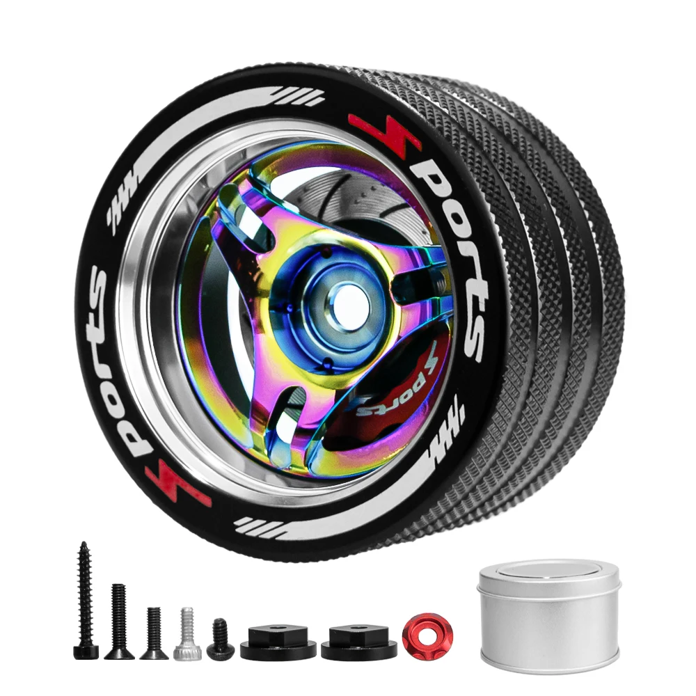 Volante de Metal con Control remoto a control remoto para Sanwa Mt4/mt5/m12/m17 Futaba 4px/7px/10px Flysky Nb4 Ko Ex Nex