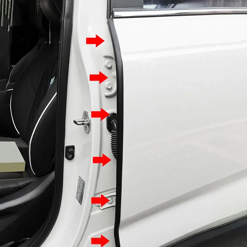 

DIY Universal Car B Pillar Seal Strips Sticker Soundproofing Waterproof Car Sealing Strip Automobile Decoration Accessories