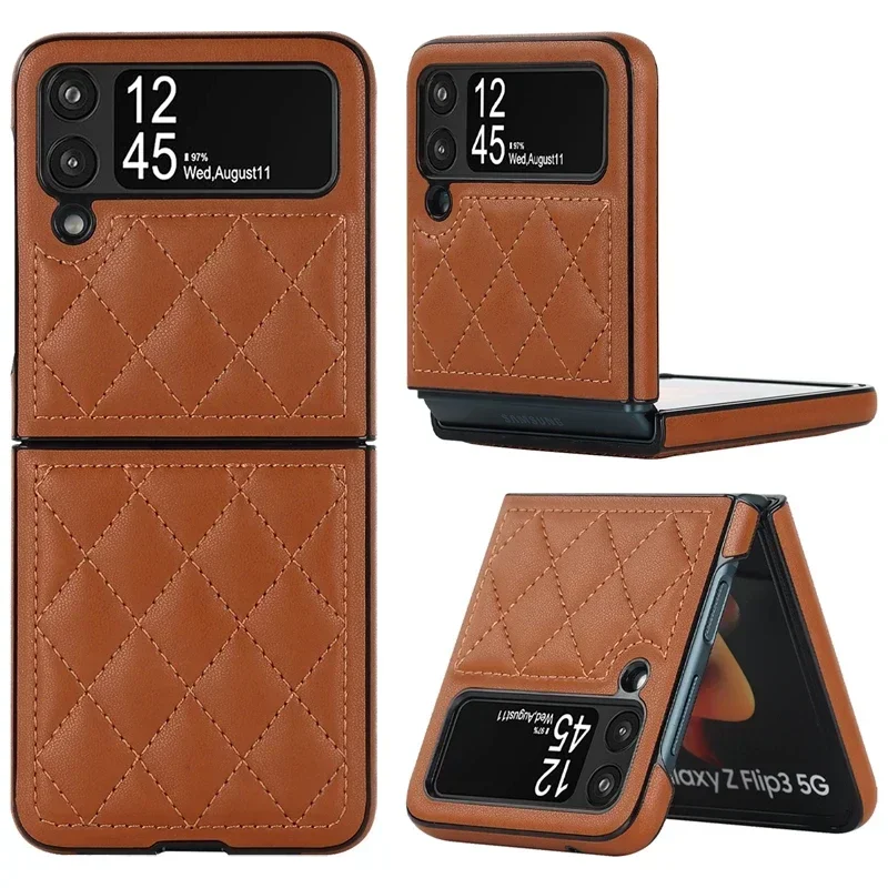 Premium Anti-Drop Leather Flip Phone Case