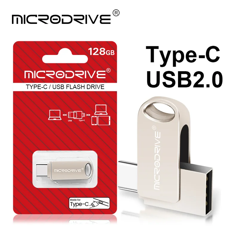 Ultra Dual USB Type-C Flash Drive - 128GB Storage