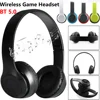 P47 Wireless Game Headset Noise Cancelling Sports BT5.0 Headphones Studio Pro Card Mp3 Player Support Hands-Free Built-in Mic 1