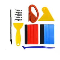 New Car Film Wrap Tool Large Square Color Film Scraper Wallpaper Pasting Squeegee Window Tint Tool Car Accessories 1