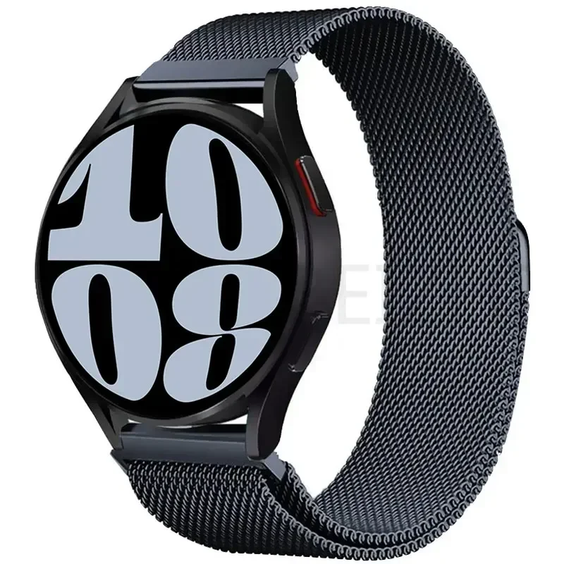 Milanese Loop Metal Magnetic Bracelet Watch Band, 22mm/20mm, Universal Fit