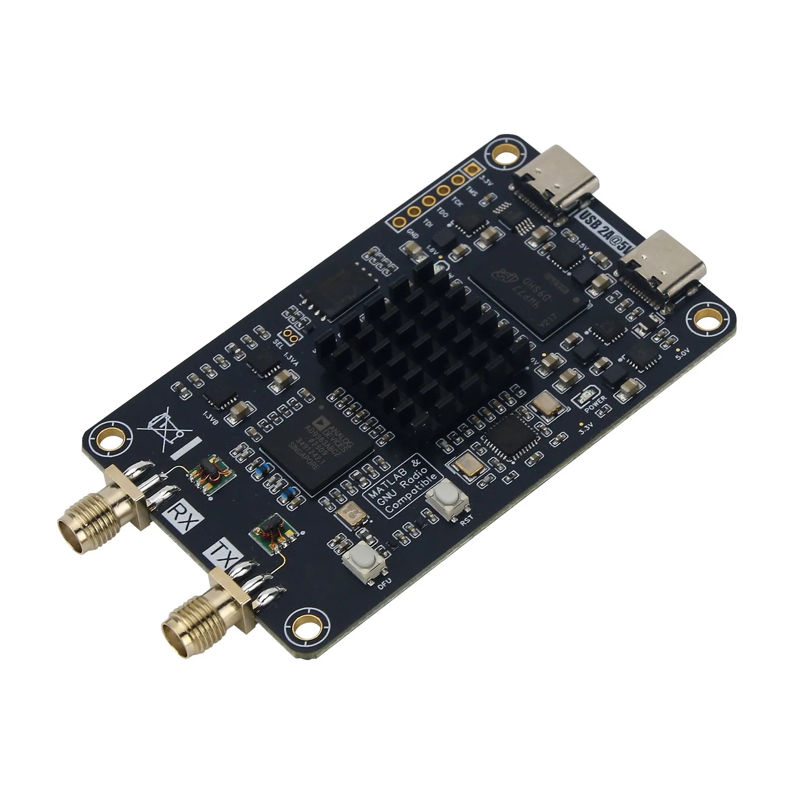HamGeek Zynq7010 AD9363 SDR XC7Z010CLG400+AD9363ABCZ 소프트웨어 정의 라디오 개발 보드 (PlutoSDR Nano용)