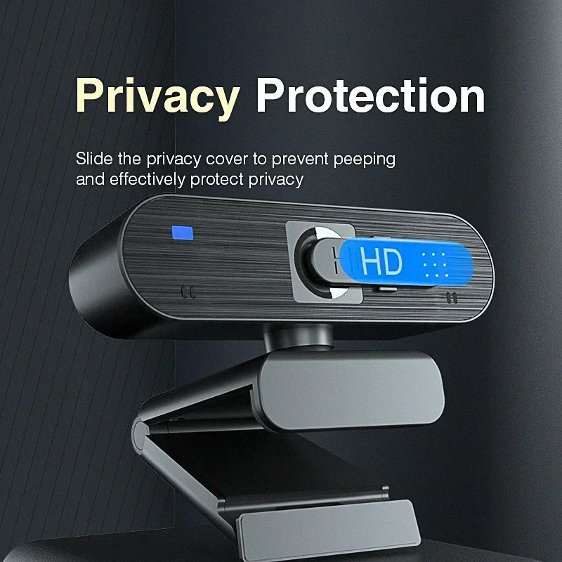 Webcam 1080P USB With Microphone For PC Computer Laptop Stream Video Mini Camera With Cover