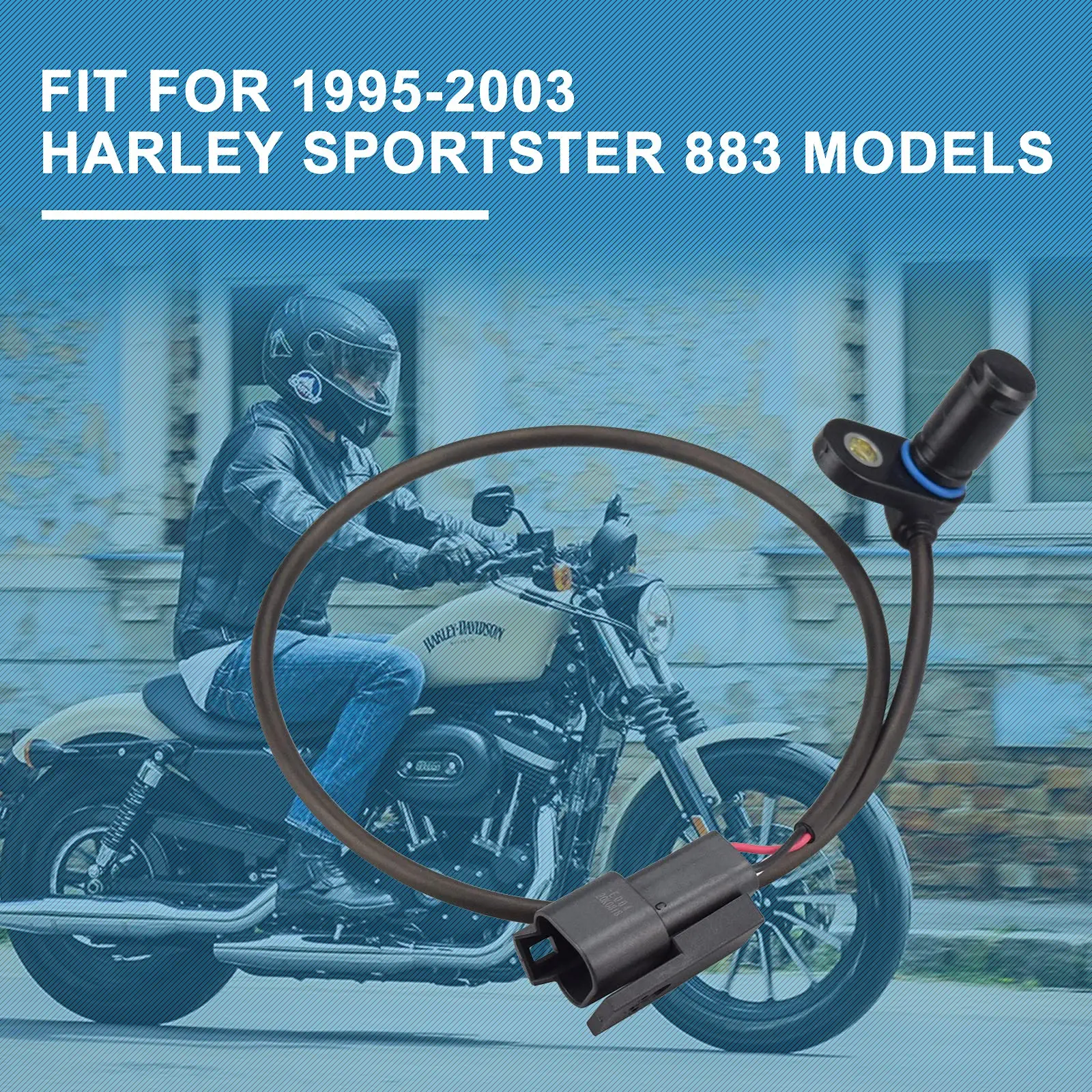 Capteur De Vitesse Aramox 74402-05B – Remplacement Électronique Pour Harley FLHT FLHR FLHX FLTRX FLTRU FLL 2004-2019