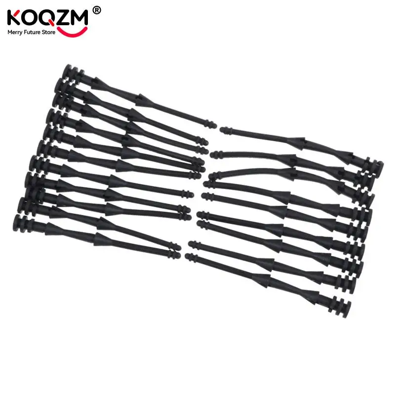 Ventilador de Borracha pc Rebite de Pino de Parafuso Ventiladores de Absorção de Ruídos Montagem Anti-vibração Parafusos de Silicone Equipamento de Redução de Ruídos 65 mm 20 Peças - Imagem 2