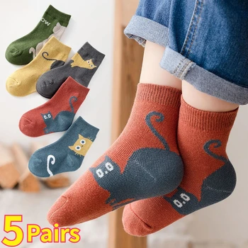 Cartoon Cat Socks 1