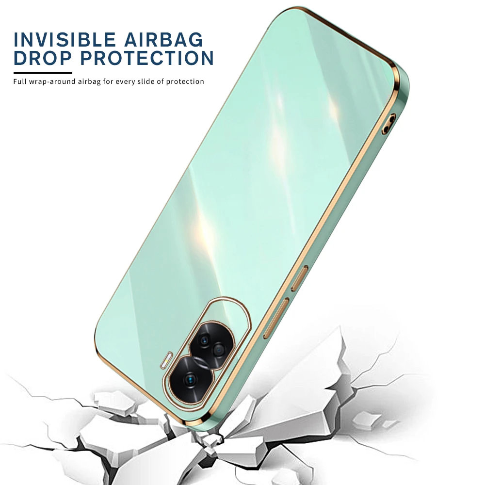 Silicone Phone Case For Honor 90 Lite 5G Soft Back Cover