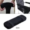2 Piece Armrest Pad Anti-Slip Bottom Removable Pressure Relief Elbow Arm Rest Cushion for Gaming Chair Home 1