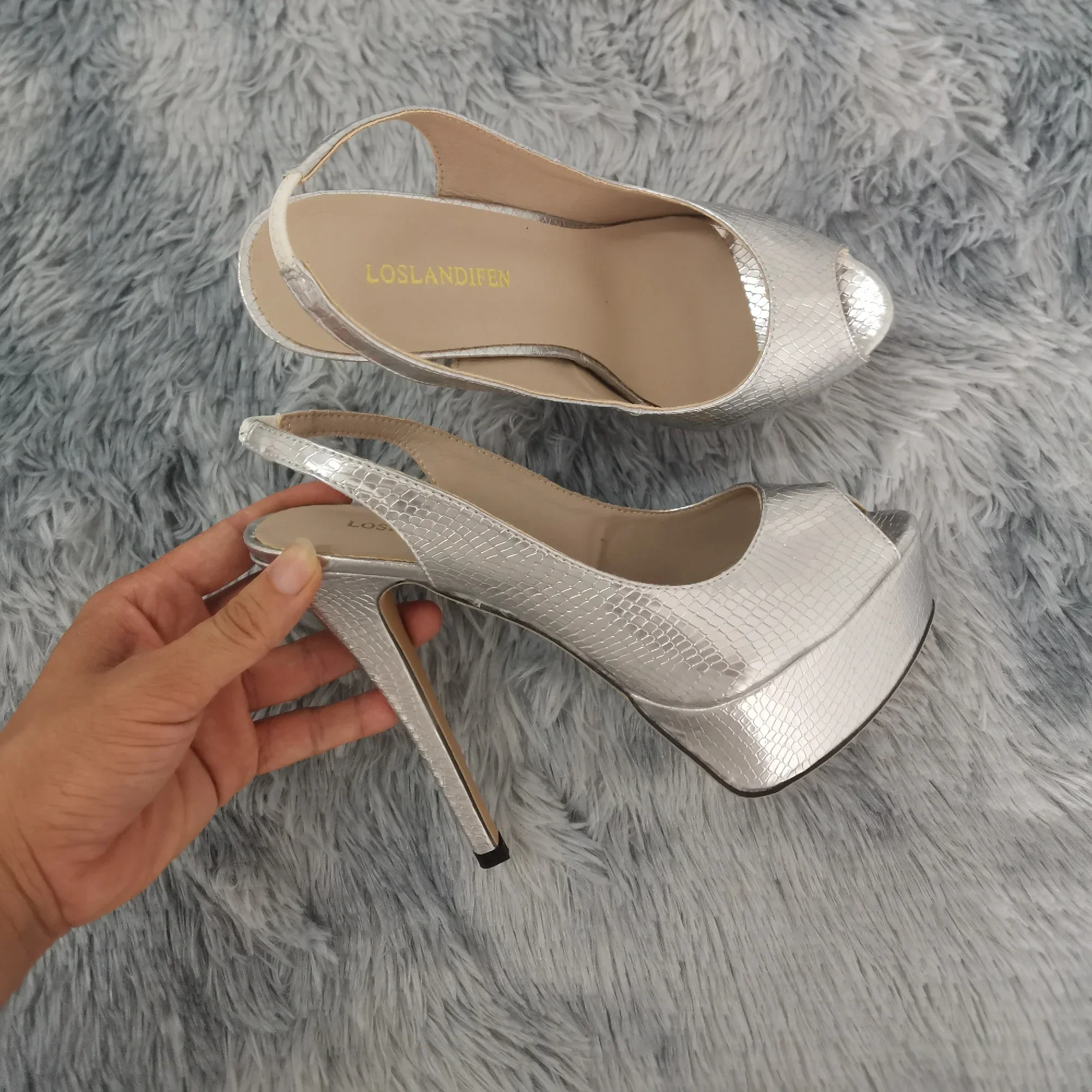 Women Slingback Sandals Women High Heels Shoes Women Dress Shoes