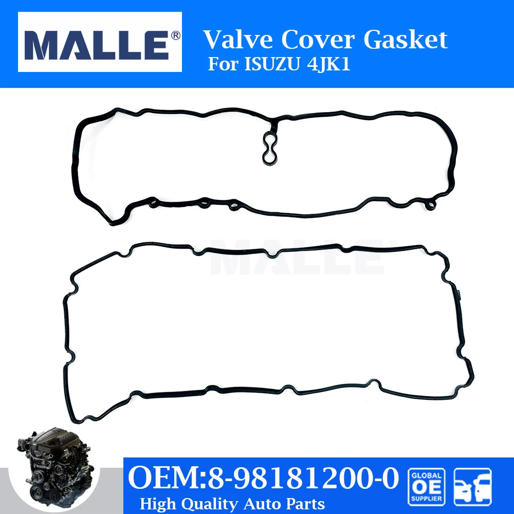 Valve Rocker Cover Gasket Set For ISUZU 4JK1 4JJ1 Engine Auto Parts Car Accessories 8-98181200-0 8981812000 Automotive