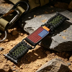 Outdoor Loop Buckle Band with Rope Strap - 40 41mm(S11 10 42mm) (Multicolor)