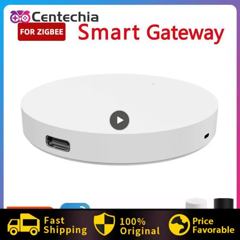 

Беспроводной хаб Tuya Gateway для умного дома, хаб с дистанционным управлением через приложение Smart Life, работает с Alexa Alice