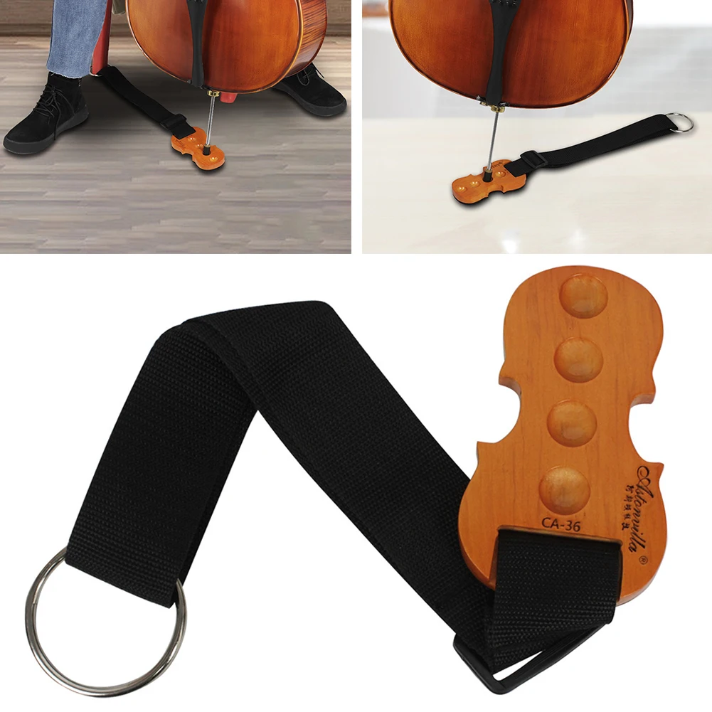 Cello-Anti-slip-Mat-Adjustable-Nonslip-Endpin-Stopper-Wooden-Cello ...