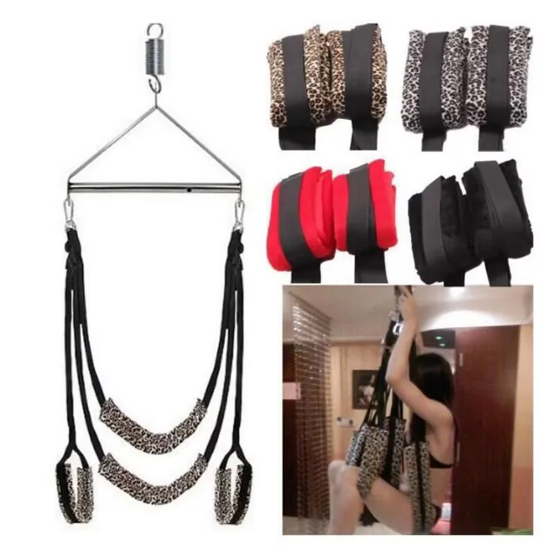 Alternative Couples Sex Set-Flirting and Adult Pleasure Swing with 4/5 cushion