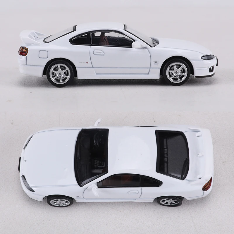 SHADOW 1:64 Silvia Spec-R Aero S15 Legierung Simulation Auto Modell Spielzeug Sammlung Display Stück – Detail 9
