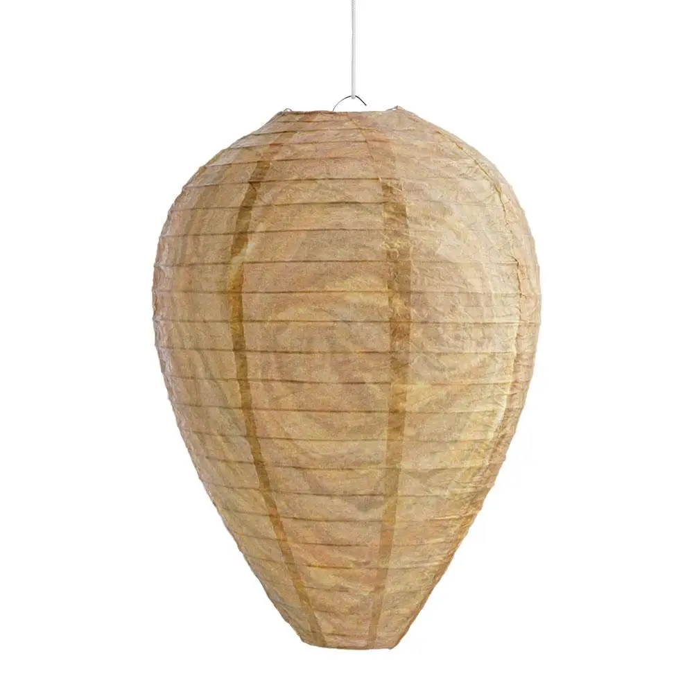 Artificial Wasp Nest Paper Lantern Repel Mosquito Kill Wasps Lead Artificial Trap Garden Drive Beehive Light Outdoor Decoration
