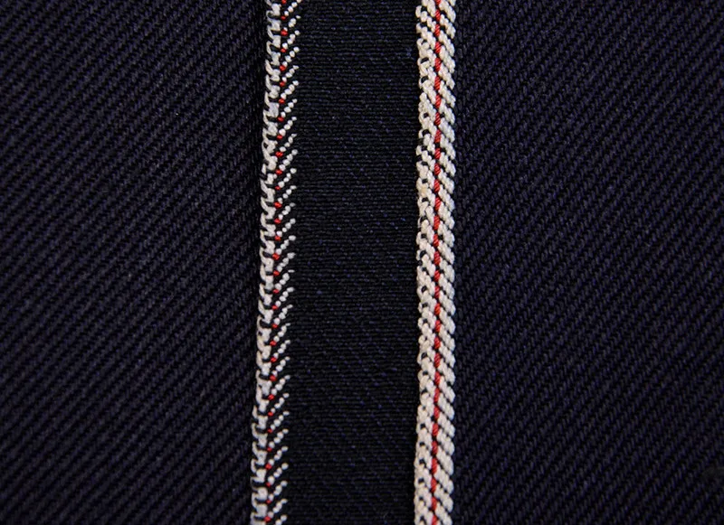 13.5oz Right Twill Jet Black Raw Selvedge Jeans Cloth Manufacturers Premium Selvage Denim Textile Suppliers W285427