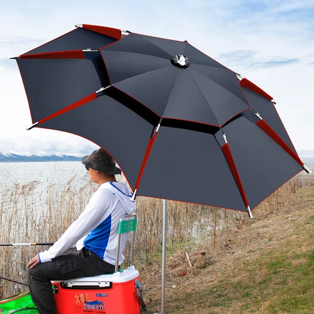 Portable Large Fishing Umbrella Carry Bag Double Layer Thickened