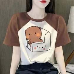Retro Gothic Kawaii Vintage Streetwear T - Shirt - Colorful and Comfortable Classic 80s Y2K Design - S (19203)