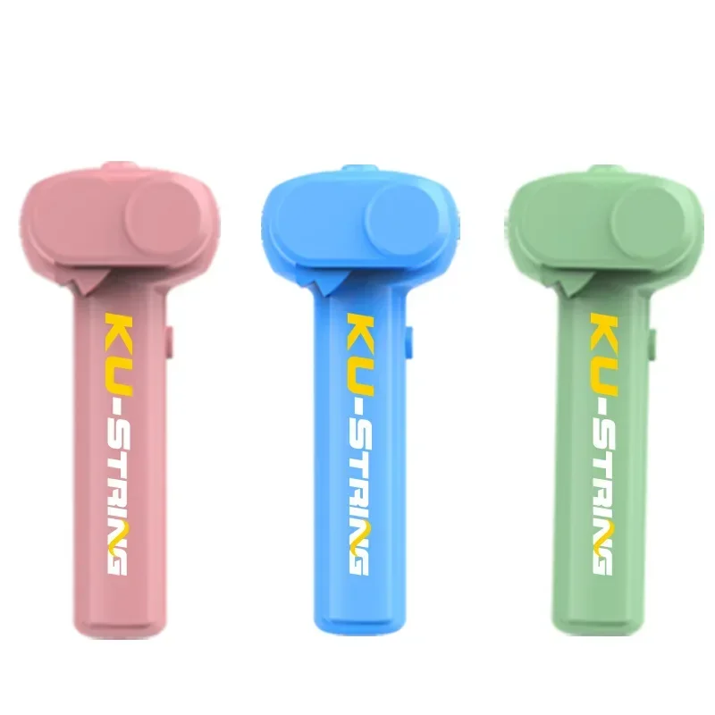 Light Toy String Glow In The Dark String Rope Launcher Luminous Portable Handheld String Stress Relief Toys For Kids Party Gifts